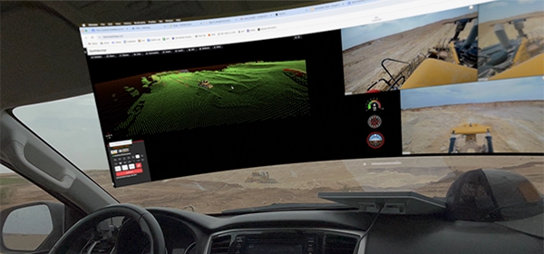 Remote operations centre for mining equipment