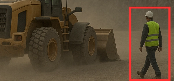 Collision avoidance system on mining vehicles