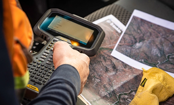 Geospatial surveying with Trimble technology