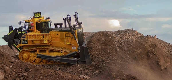 Autonomous dozer in mining operation